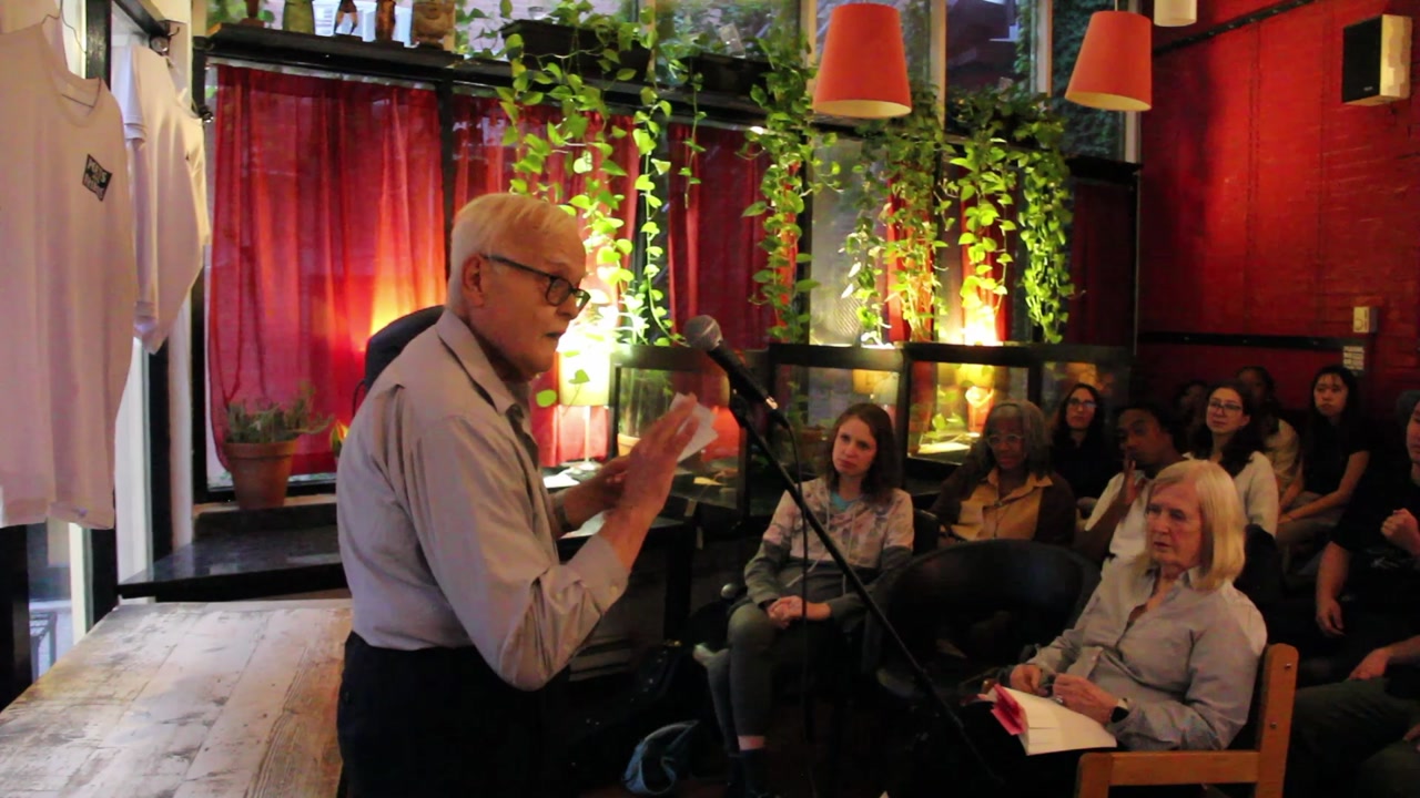 Poets and Friends 13 performance with Paul Wildy